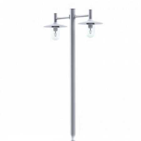 Designer Aussenleuchte zweiflammig